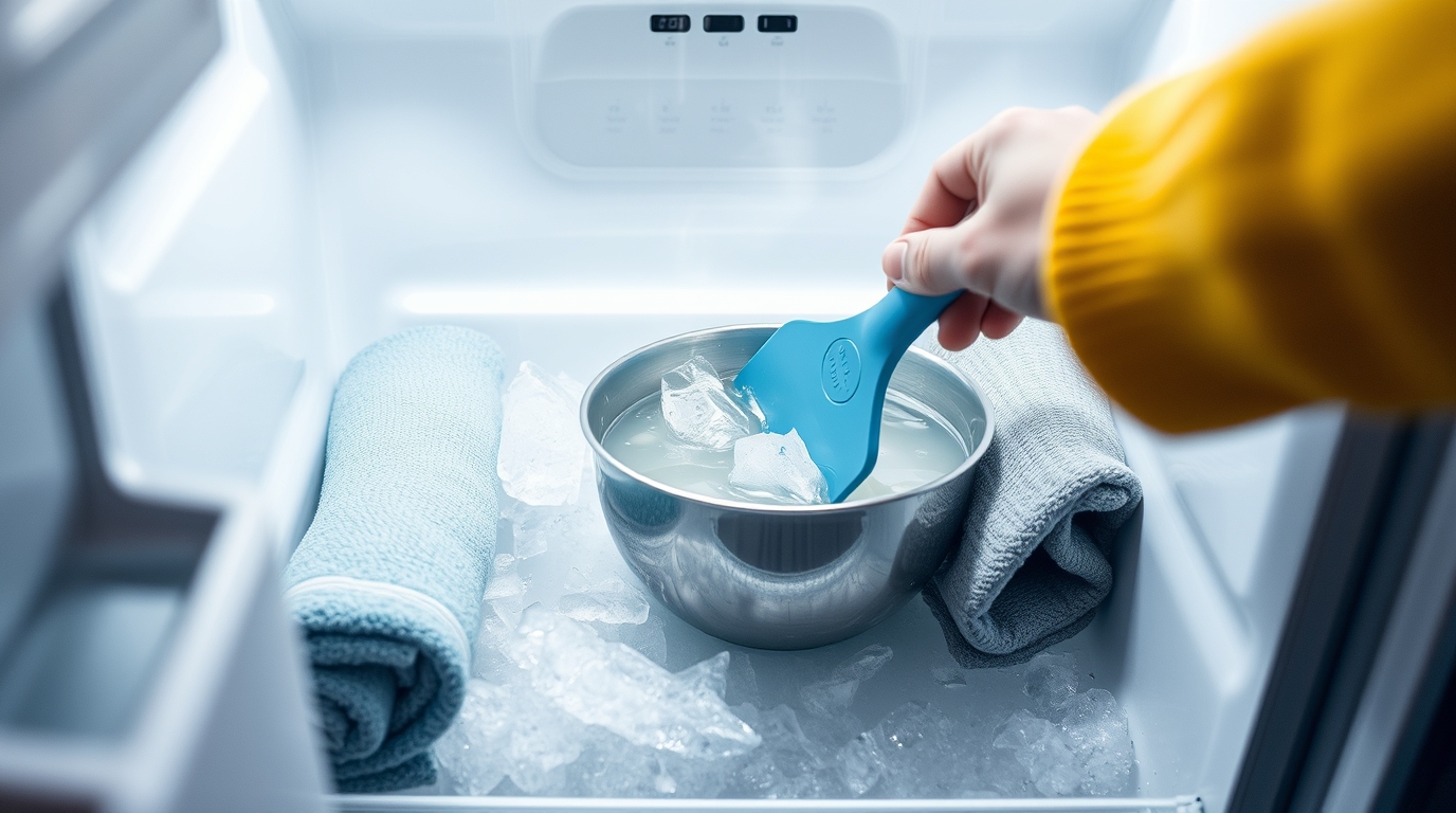 How to Safely Defrost a Freezer
