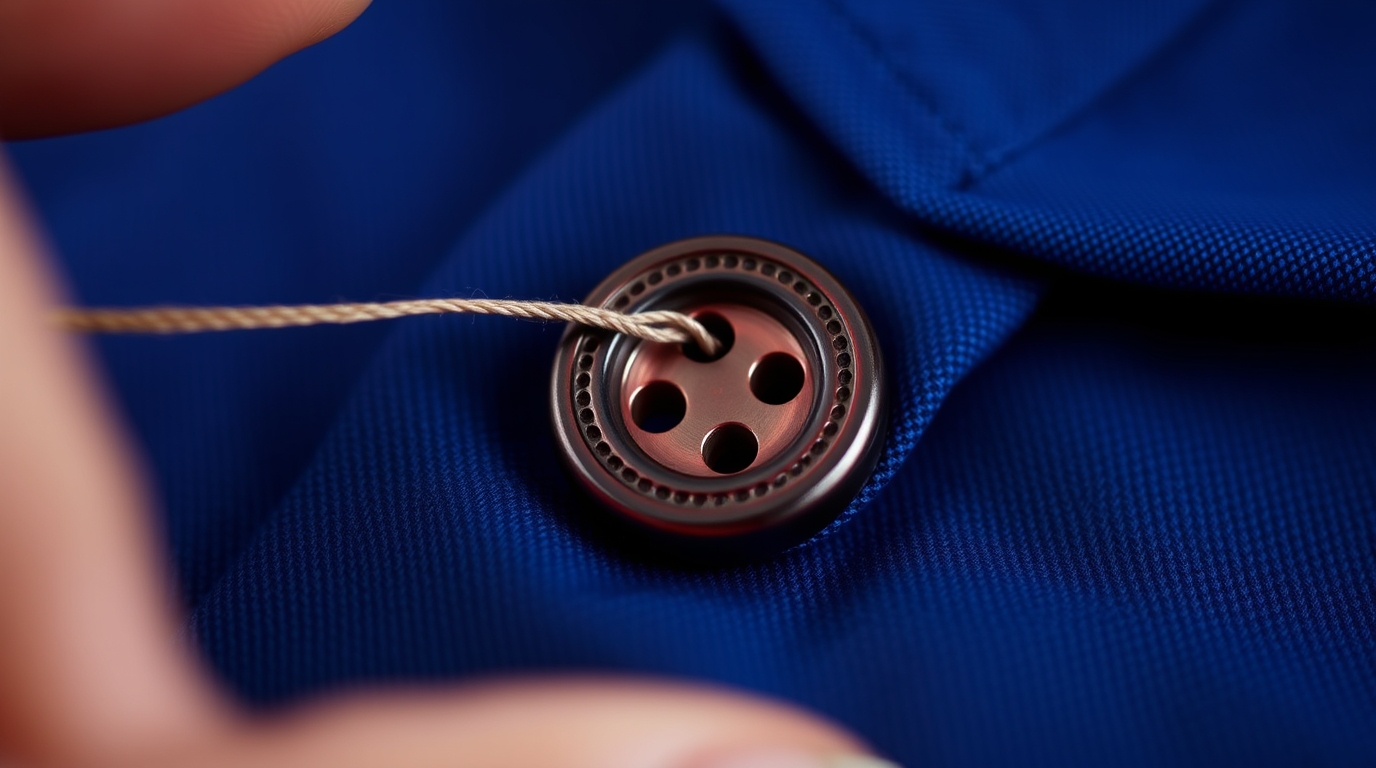 How to Sew on a Button Securely