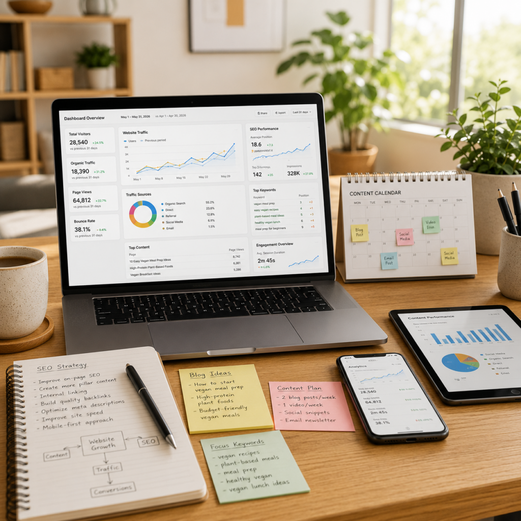 How to Increase Website Traffic: A Practical Step-by-Step Guide 1 How to Increase Website Traffic: A Practical Step-by-Step Guide ChatGPT Image Jul 30 2026 02 43 09 PM How to Increase Website Traffic: A Practical Step-by-Step Guide