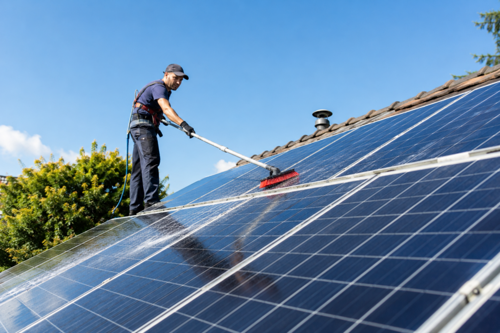 How to Clean Solar Panels